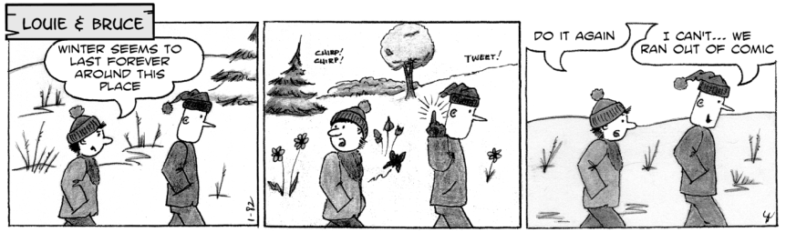 scene change comic strip