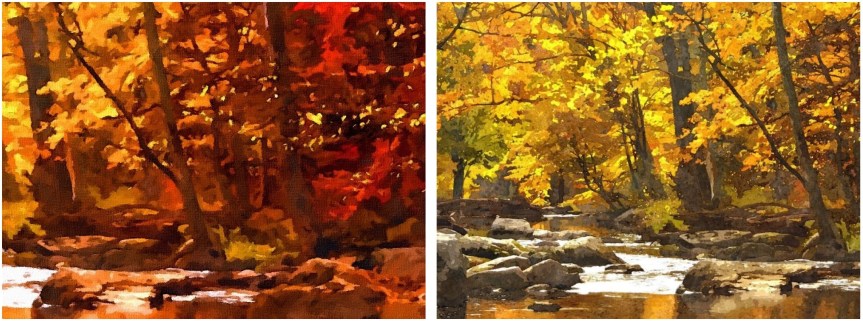 creek paintings