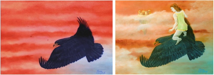 hawk paintings