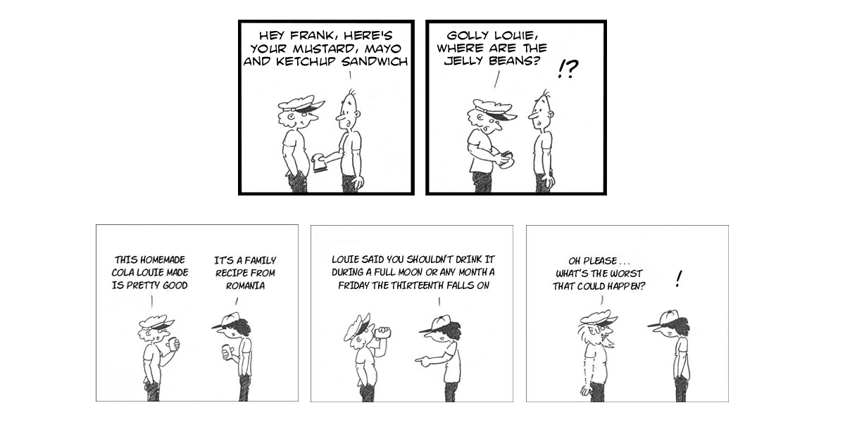 Frank becomes a werewolf