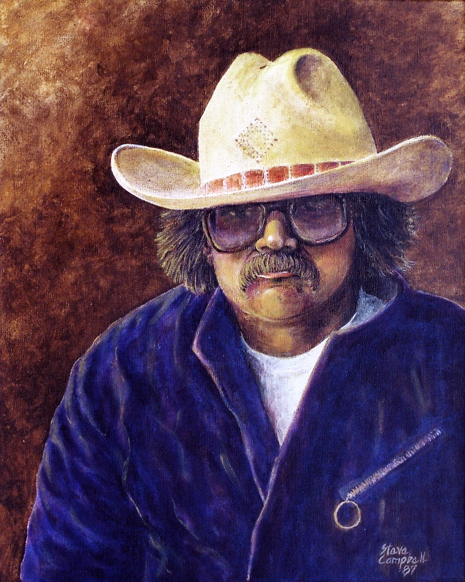 Self-Portrait Painting