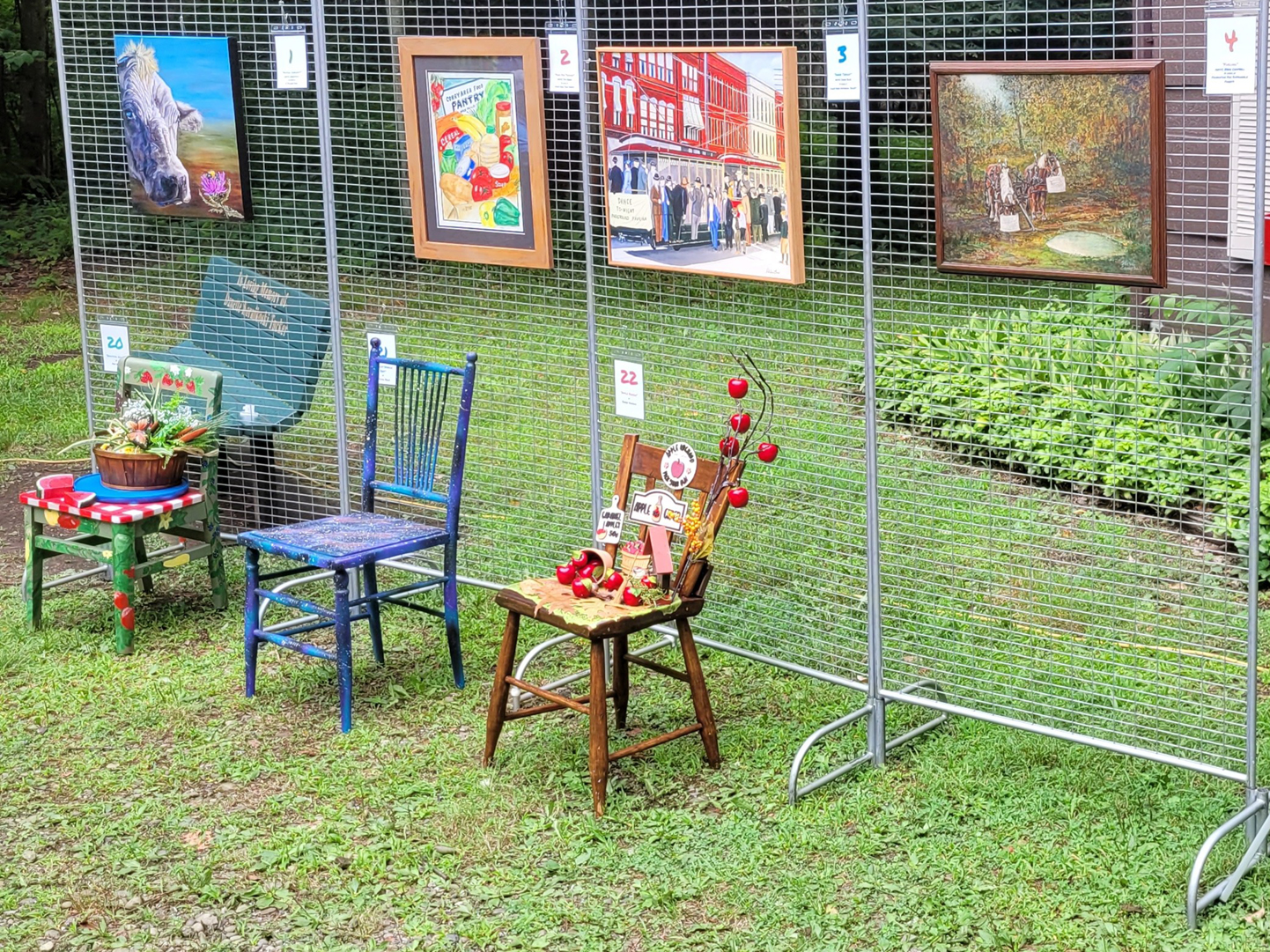 Some artwork slated for auction